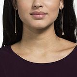  Khuyên tai Swarovski nhện Precisely màu vàng hồng - Swarovski Precisely Rose-Gold Tone Plated Earrings 