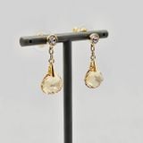  Khuyên tai Swarovski Tessa màu vàng - Swarovski Tessa drop earrings Gold tone, Gold-tone plated 