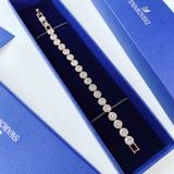  Lắc tay full pha lê Swarovski Angelic trắng/ vàng hồng - Swarovski  Angelic bracelet Round cut 