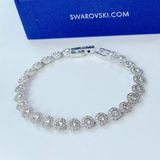  Lắc tay full pha lê Swarovski Angelic trắng/ vàng hồng - Swarovski  Angelic bracelet Round cut 