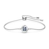  Lắc tay Swarovski Angelic đá vuông - Swarovski Angelic bracelet Square cut, Blue, Rhodium plated 