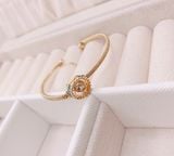  Lắc đá nhảy Swarovski màu vàng gold - Swarovski Oxygen Women's bracelet 
