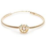  Lắc đá nhảy Swarovski màu vàng gold - Swarovski Oxygen Women's bracelet 
