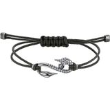  Swarovski Power Collection Hook Bracelet Dark Gray 