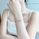  Lắc tay Swarovski dazzling hồng size S - Dazzling Swan bracelet Magnetic closure, Swan, Pink, Rose gold-tone plated 