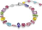  Gema bracelet Mixed cuts, Multicolored, Rhodium plated 