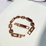  Lắc Swarovski màu hổ phách 