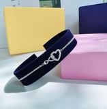  Lắc tay tim Swarovski Infinity trắng - Swarovski Infinity bracelet Infinity and heart, White, Rhodium plated 