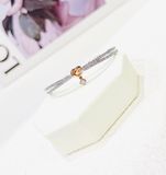  Lắc tay Swarovski Lifelong hình tim - Swarovski Lifelong Heart bangle Heart, White, Mixed metal finish 