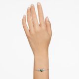  Lắc tay Swarovski Mesmera màu trắng - xanh lá - Swarovski Mesmera bracelet Mixed cuts, Green, Rhodium plated 