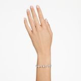  Lắc tay Swarovski Mesmera trắng - Swarovski Mesmera bracelet Mixed cuts, White, Rhodium plated 