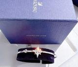 Vòng tay Swarovski ngôi sao trắng - Swarovski Symbolic Bangle White, Rhodium plated 