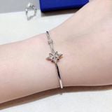  Vòng tay Swarovski ngôi sao trắng - Swarovski Symbolic Bangle White, Rhodium plated 