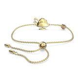  Cariti bracelet Red bean ice, Red, Gold-tone plated 