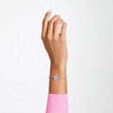  Lắc tay Swarovski Pop Swan hồng - Swarovski  Pop Swan Bracelet, Swan, Pink, Rhodium Plated 