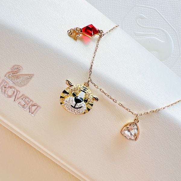  Zodiac Tiger bracelet Tiger, Multicolored, Gold-tone plated 