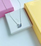  Dây chuyền Swarovski thiên nga dazzling xanh - Swarovski Dazzling Swan Blue Necklace 