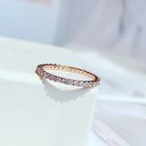  Nhẫn Swarovski Vittore vàng hồng - Swarovski Vittore Ring White, Rose Gold Plated 