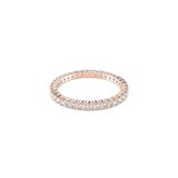  Nhẫn Swarovski Vittore vàng hồng - Swarovski Vittore Ring White, Rose Gold Plated 