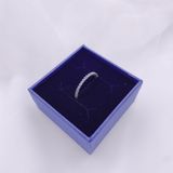  Nhẫn Swarovski Vittore trắng viền xanh size 55 - Swarovski Vittore Ring, Size 55 