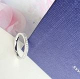  Nhẫn Swarovski Rare trắng - Swarovski Rare ring White, Rhodium plated 