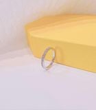  Nhẫn Swarovski Rare trắng - Swarovski Rare ring White, Rhodium plated 