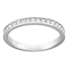  Nhẫn Swarovski Rare trắng - Swarovski Rare ring White, Rhodium plated 