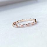  Nhẫn Swarovski Vittore Marquise vàng hồng - Swarovski Vittore Marquise ring, rose-gold tone plated 