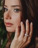  Nhẫn Swarovski Vittore rectangular màu trắng - Swarovski Vittore ring Rectangular cut, White, Rhodium plated 