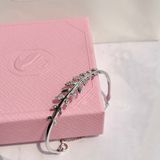  Vòng tay Swarovski Mayfly tone trắng - Swarovski Mayfly bracelet white rhodium plated 