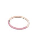  Stone bangle Pink, Rose gold-tone finish 