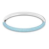  Vòng tay Swarovski Stone xanh size S - Swarovski Stone bangle Blue, Stainless Steel, Size S 