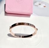  Vòng tay Swarovski Tactic size S màu vàng hồng size S -  Swarovski Tactic bangle White, Rose gold-tone finish size S 