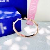  Vòng tay Swarovski Tactic size S màu vàng hồng size S -  Swarovski Tactic bangle White, Rose gold-tone finish size S 