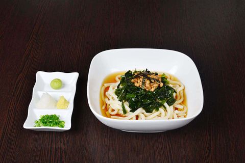 納豆うどん•そば/ Cold Udon, soba with soybeans | Udon, soba lạnh với tương hột