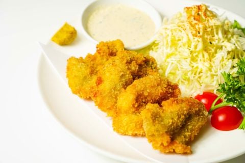 かきフライ/ Breaded Fried Oyster | Hàu Nhật chiên xù