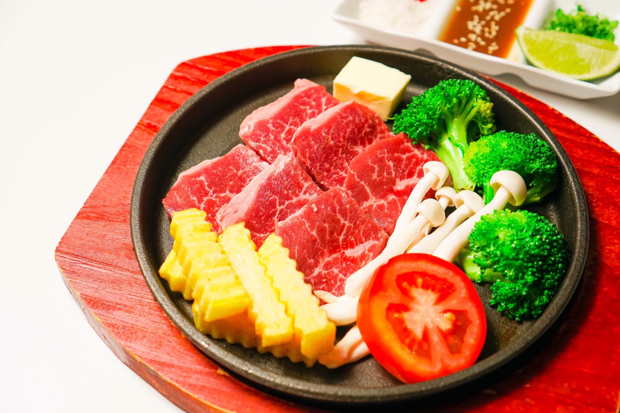 カルビステーキ / Boneless Ribs Steak | Sườn Bò Mỹ Áp Chảo