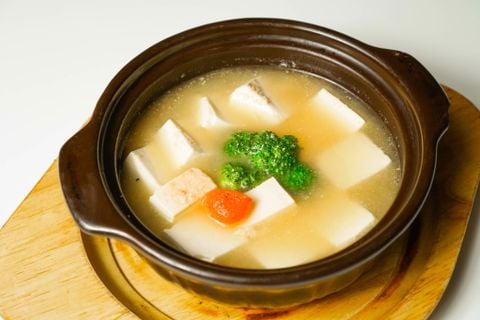 明太子豆腐鍋 / Boiled Tofu With Cod Roe | Súp Trứng Cá Tuyết Với Đậu Phụ Nhật