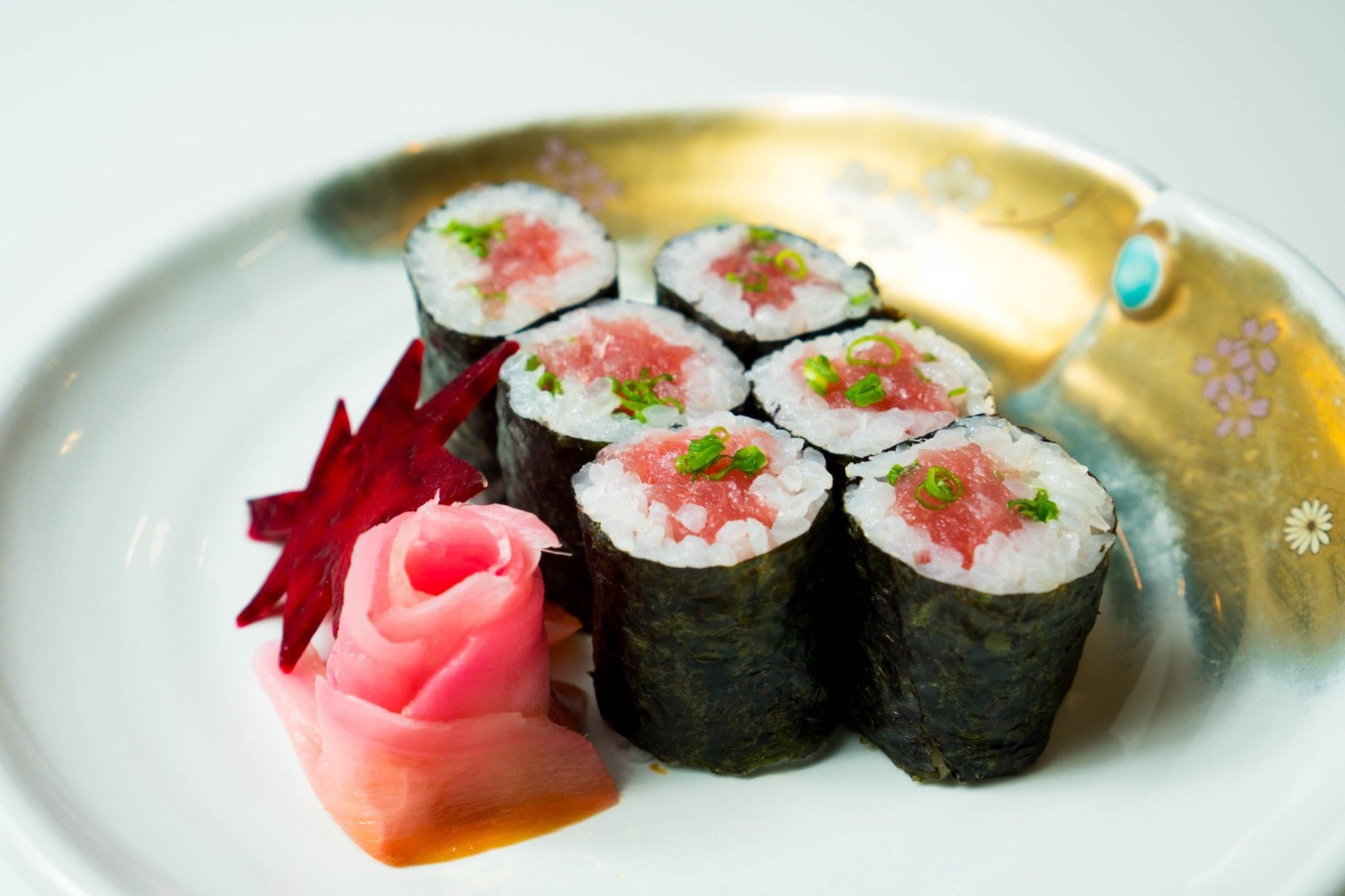 ねぎとろ巻き/ Mashed Tuna Roll | Cơm Cuộn Cá Ngừ Bằm Nhuyễn