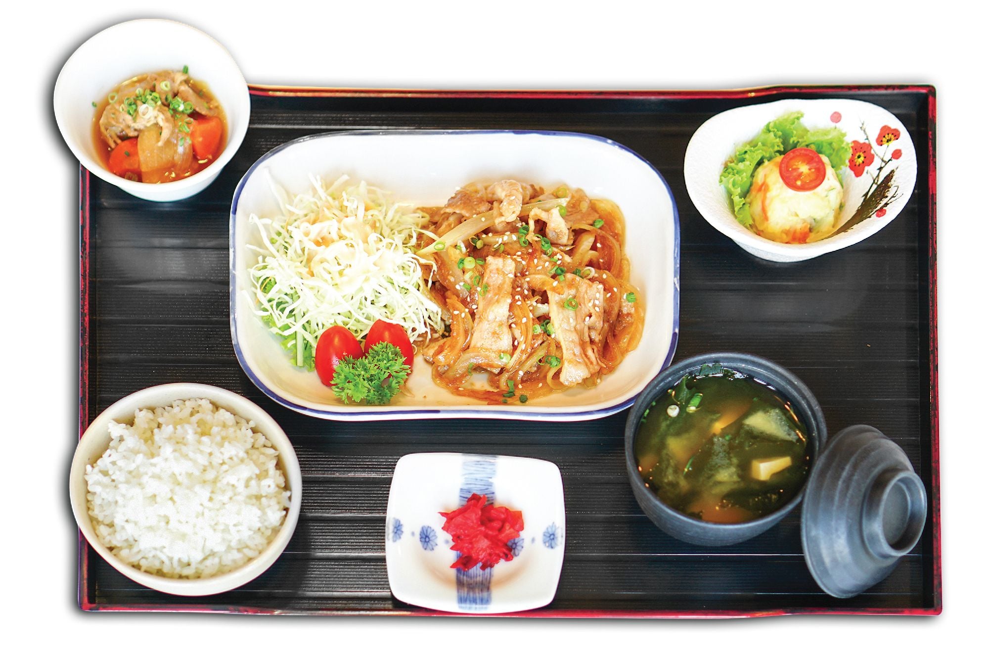 豚肉しょう幟き/ Stir fried vegatables with pork | Thịt heo xào gừng