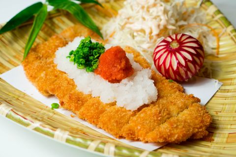 とんかつおろしポン酢/ Deep Fried Pork Cutlet | Thịt Heo Lăn Bột Chiên Với Sốt Ponzu