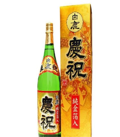 HAKUSHIKA KEISHUKU / Rượu Keishuku Gold (1800ml)