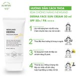  Kem chống nắng dành cho da mặt Derma Face Sun Cream SPF 50+ và PA++++ 
