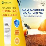  Kem chống nắng dành cho da mặt Derma Face Sun Cream SPF 50+ và PA++++ 