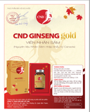  Viên nhân sâm CND GINSENG Gold 