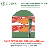  Tinh chất dưỡng mắt 3 tác động C’Choi - Triple Effect Eye Serum 