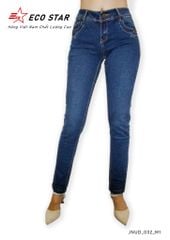 Quần Jeans Dài Nữ (JNUD-032) màu xanh đậm