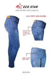 Quần Jeans Dài Nữ (JNUD-034)