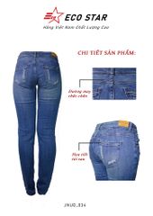 Quần Jeans Dài Nữ (JNUD-034)