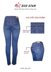 Quần Jeans Dài Nữ (JNUD-026-M2)
